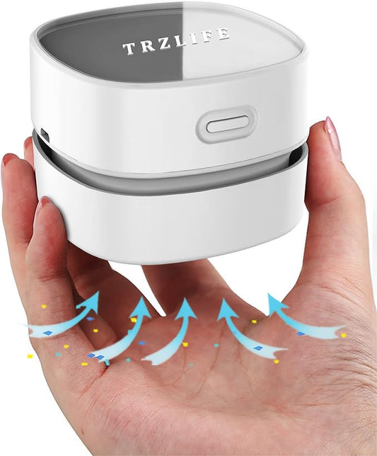 Desk Vacuum, Upgraded Mini Table Vacuum Cleaner